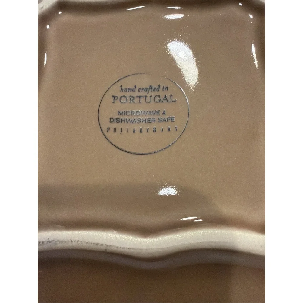 Pottery Barn Set Of Four Cambria mushroom  5
